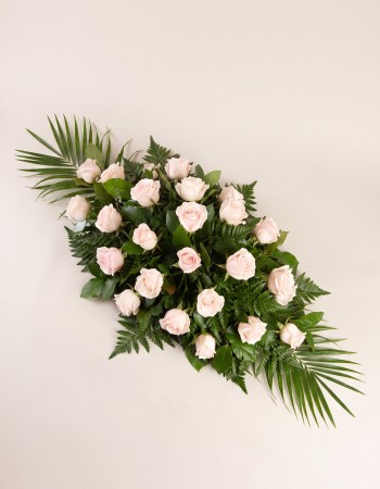 Pink Casket Spray