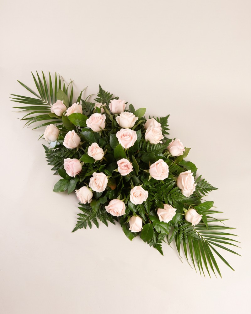 Pink Casket Spray