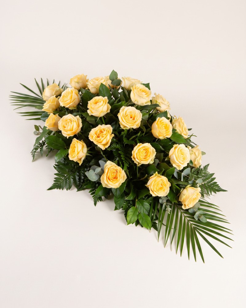 Yellow Casket Spray