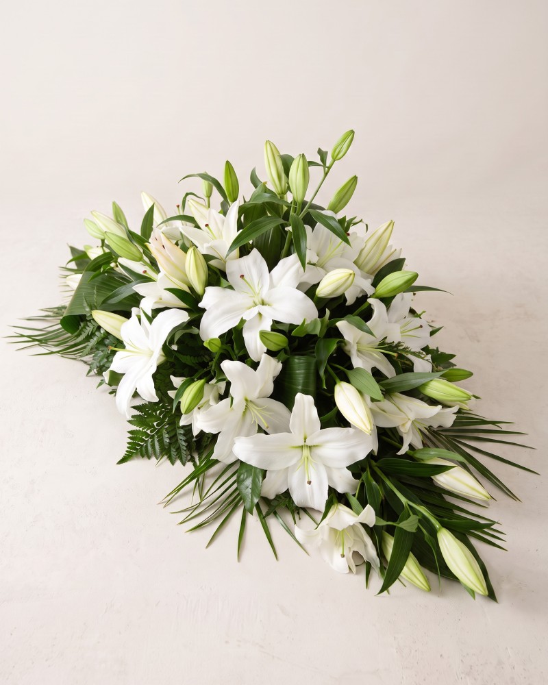 Lily Casket Spray
