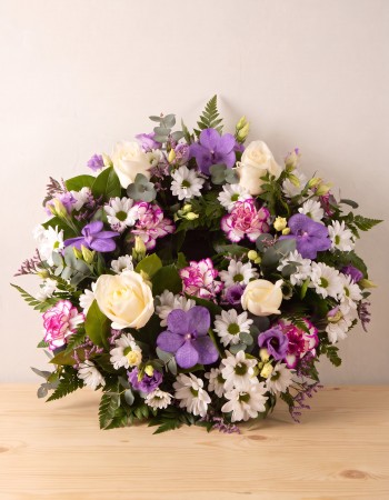 Sympathy Wreath Purple