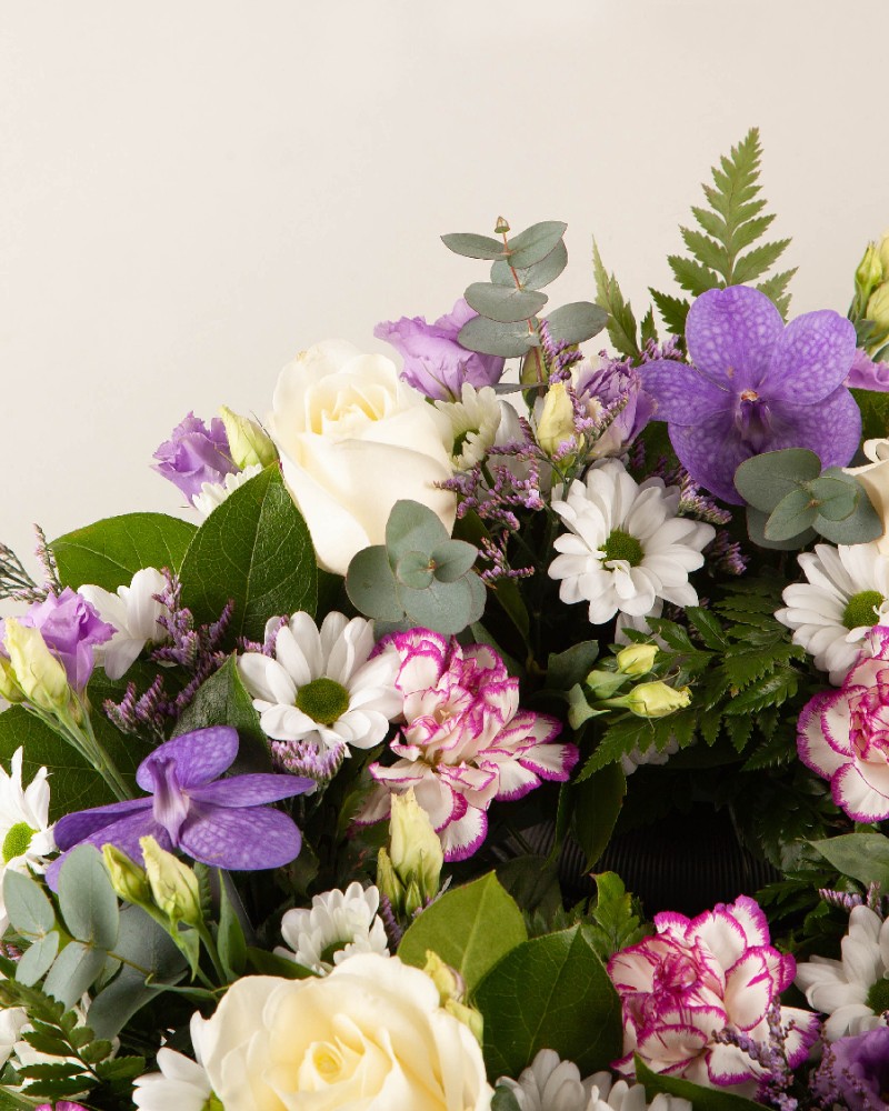 Sympathy Wreath Purple