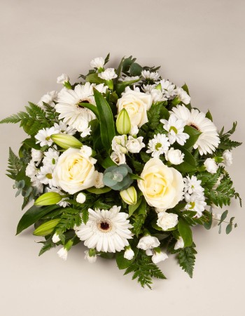 Sympathy Posy White