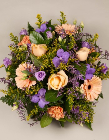 Sympathy Posy Peach