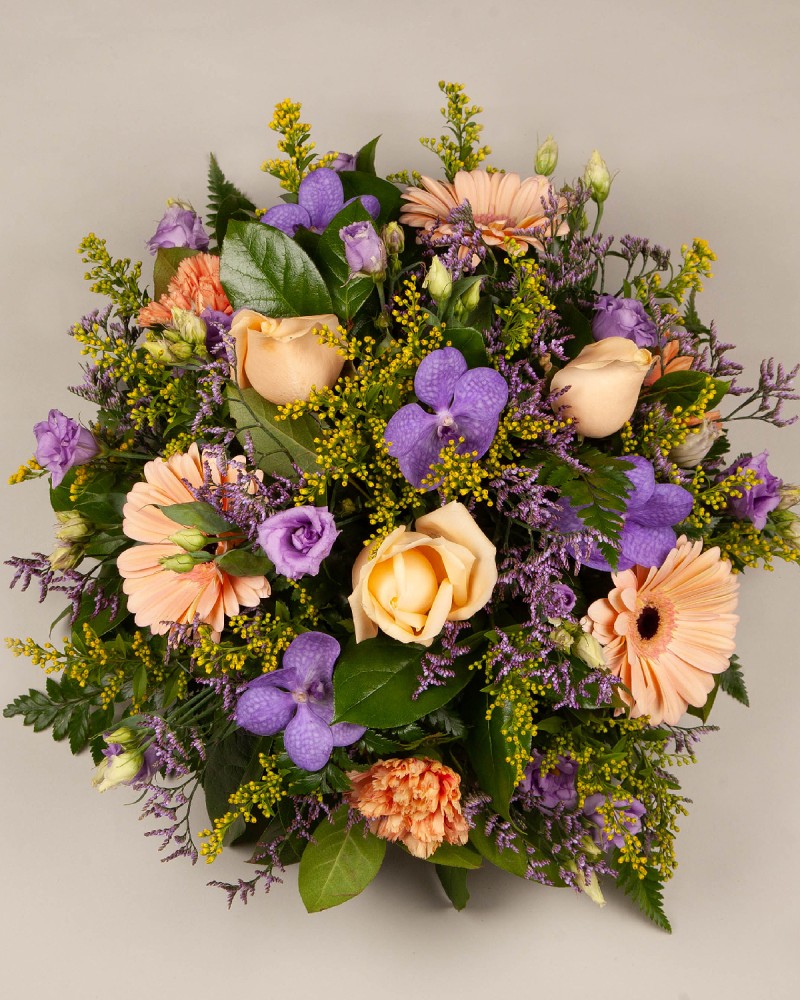 Sympathy Posy Peach