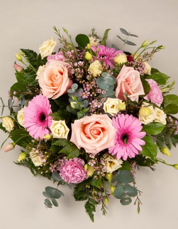 Sympathy Posy Pink