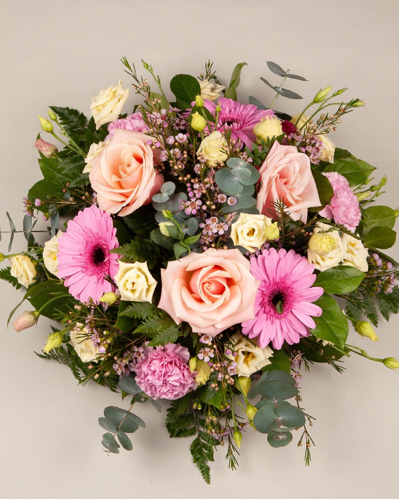 Sympathy Posy Pink
