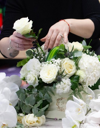 Florist's Sympathy Arrangement